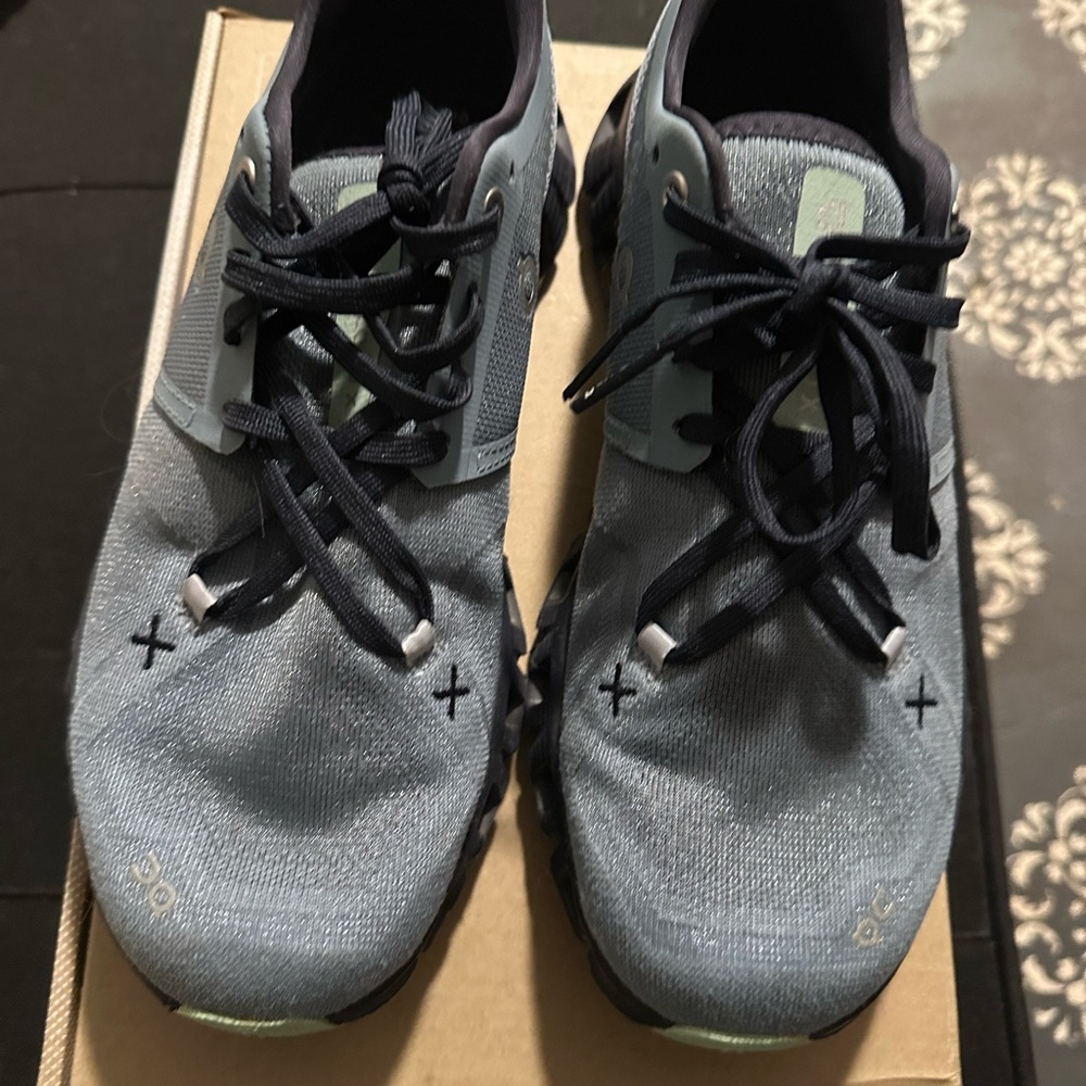 Size 8 On X3 shoes in blue
